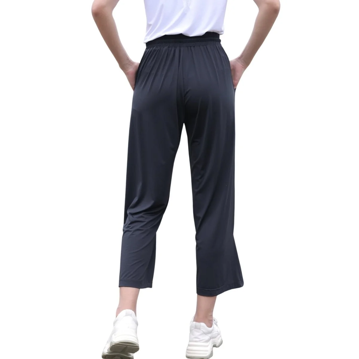Wide Leg Cropped Trousers UPF 50+ - Imagen 7