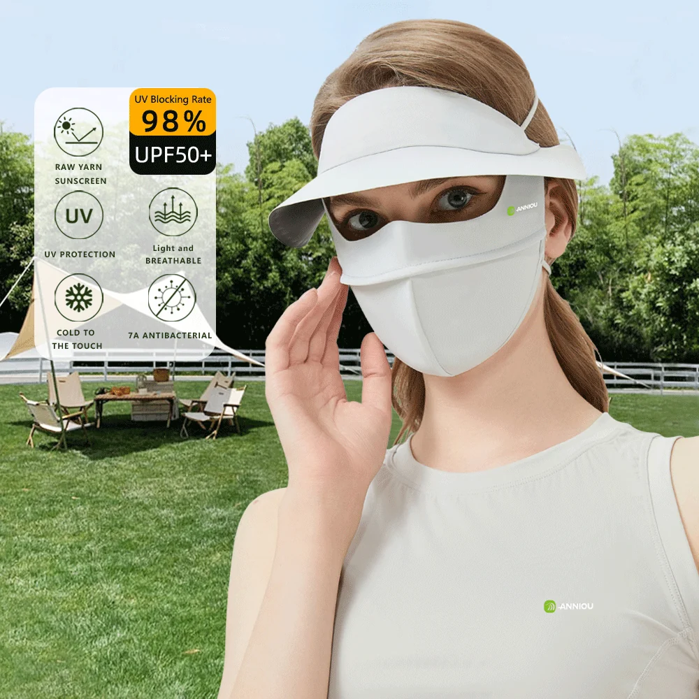Vinyl Brim Sun Shield Mask - Imagen 2