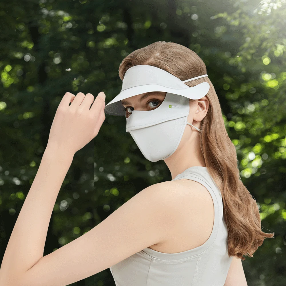 Vinyl Brim Sun Shield Mask - Imagen 4