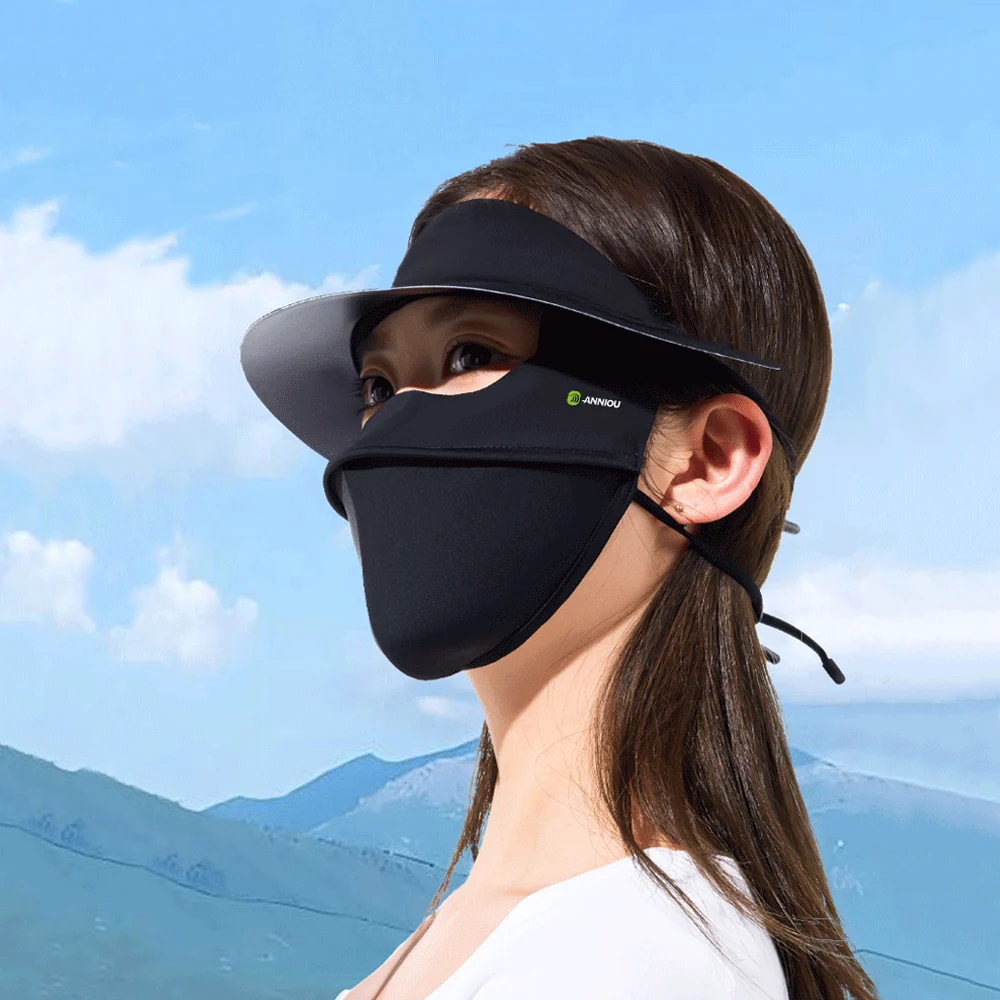Vinyl Brim Sun Shield Mask - Imagen 3