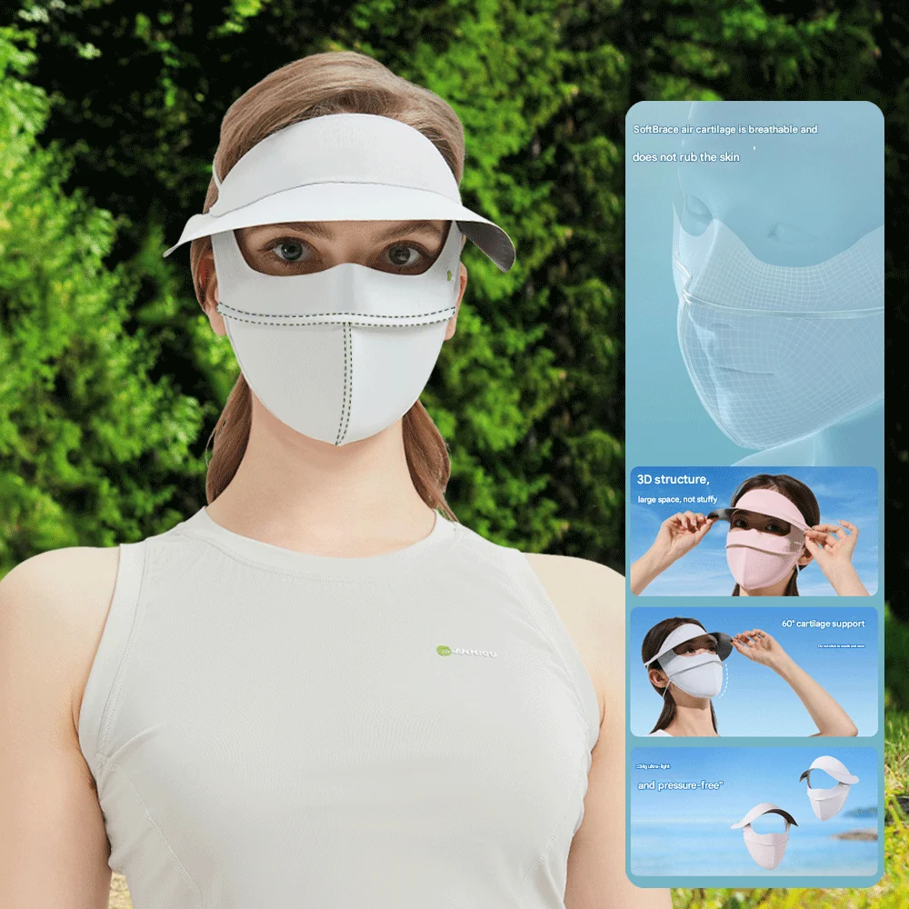 Vinyl Brim Sun Shield Mask - Imagen 5