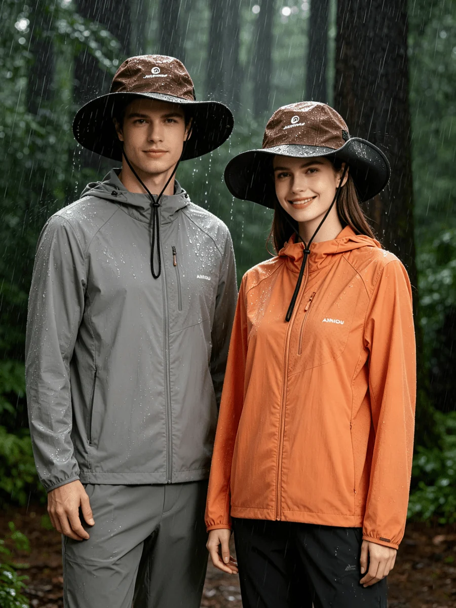 Waterproof Wide Brim Sun Hat UPF 50+ - Imagen 3