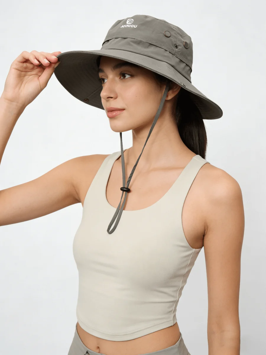 UPF 50+ Waterproof Hiking Hat - Imagen 3