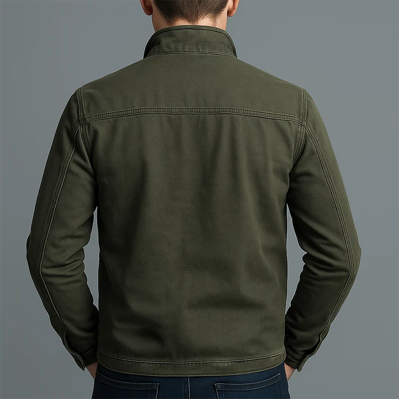 Chaqueta Vintage de Algodón con Cremallera - Carlos - Imagen 4