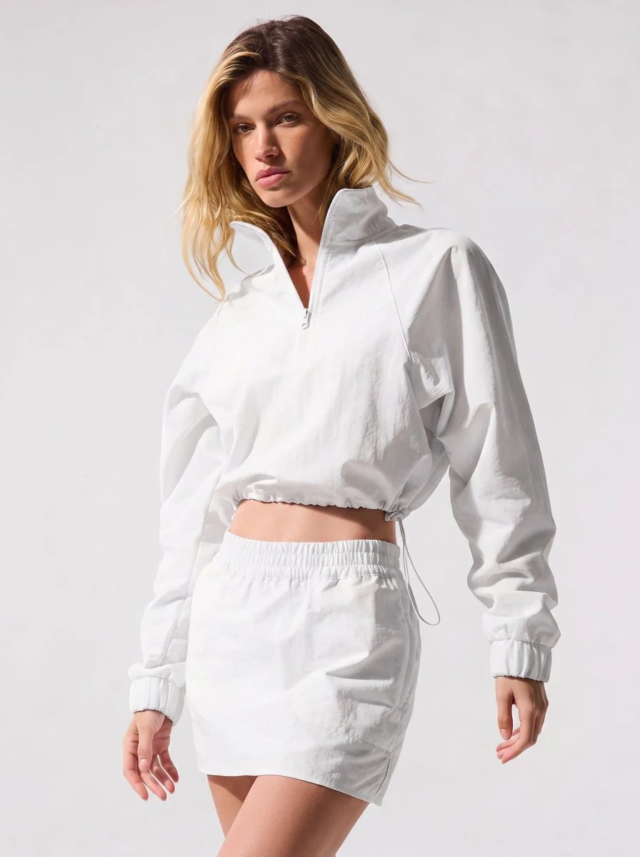 Cropped 1/4 Zip UV Protection Pullover - Imagen 8