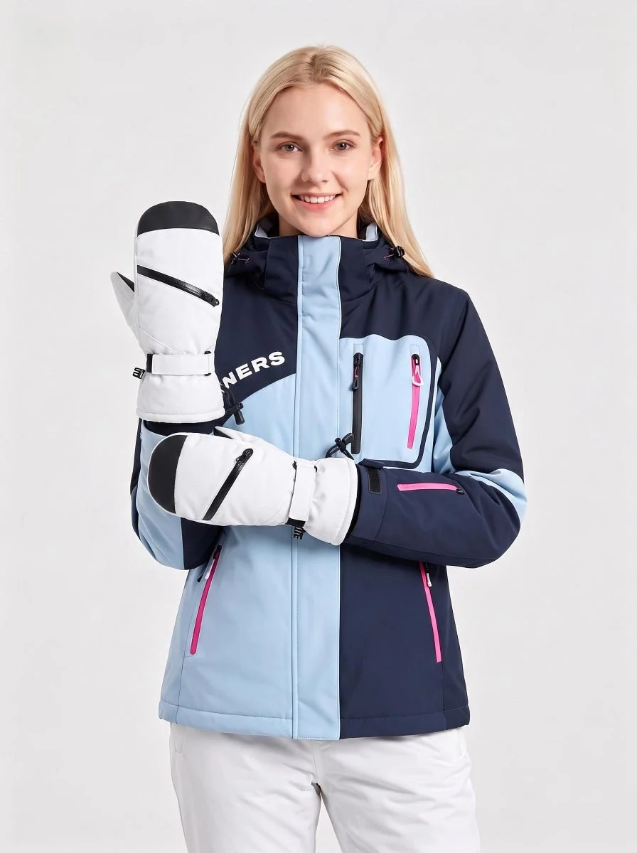 Insulated Winter Snowboard Mittens - Imagen 4