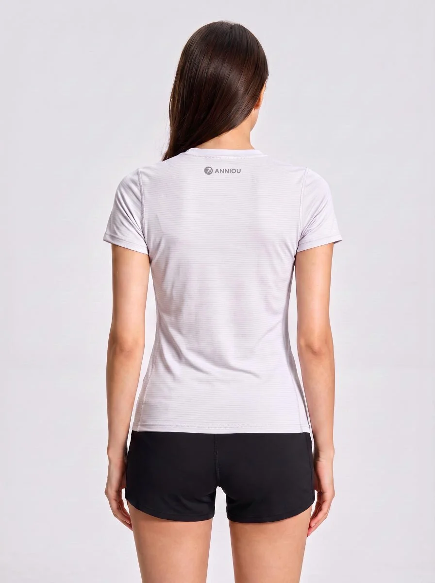 Women Short Sleeve Running Sports T‑Shirt - Imagen 9