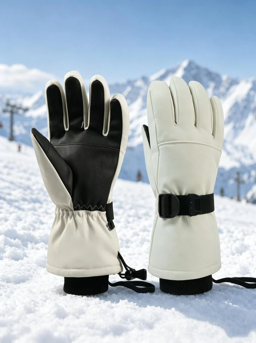 Waterproof Thermal Ski Gloves - Imagen 5