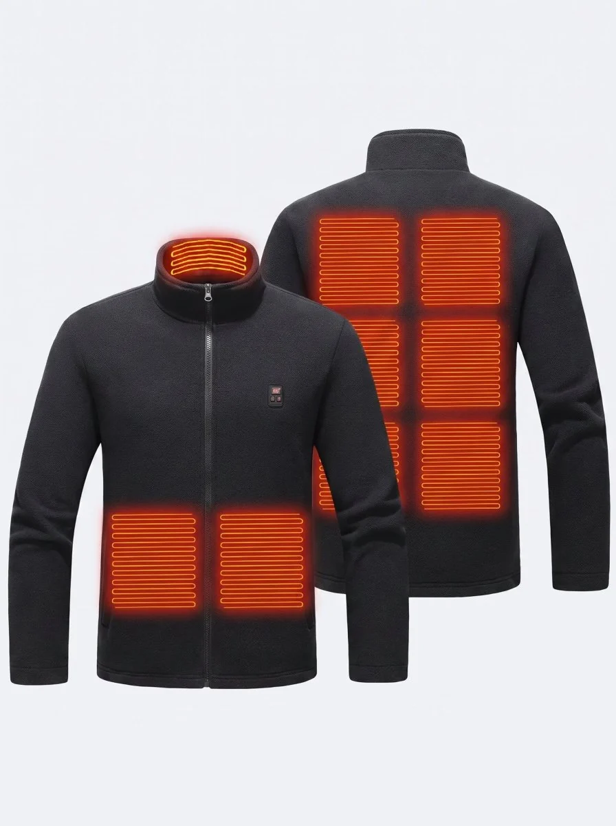 Women's Heated Fleece Jacket - Imagen 5