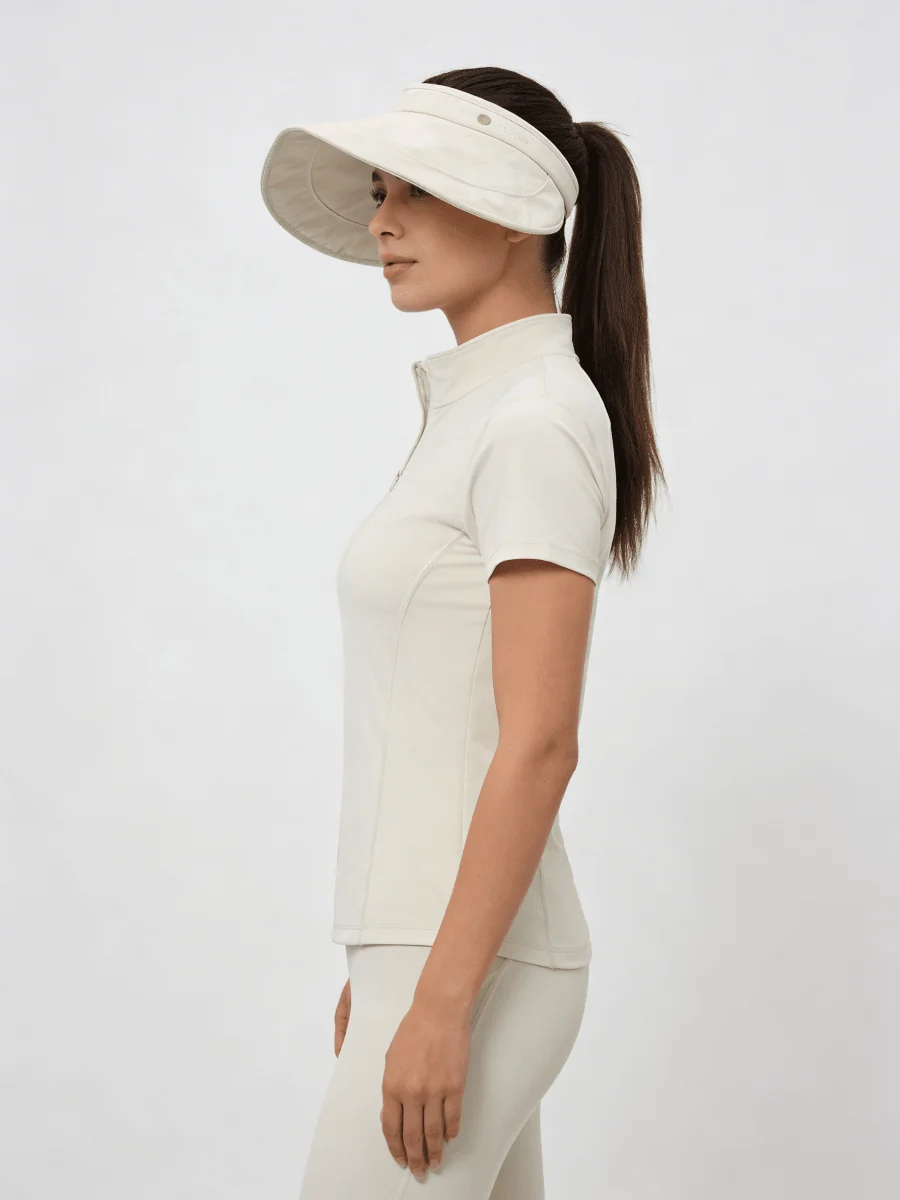UPF 50+ Curved Wide Brim Visor Hat - Imagen 6