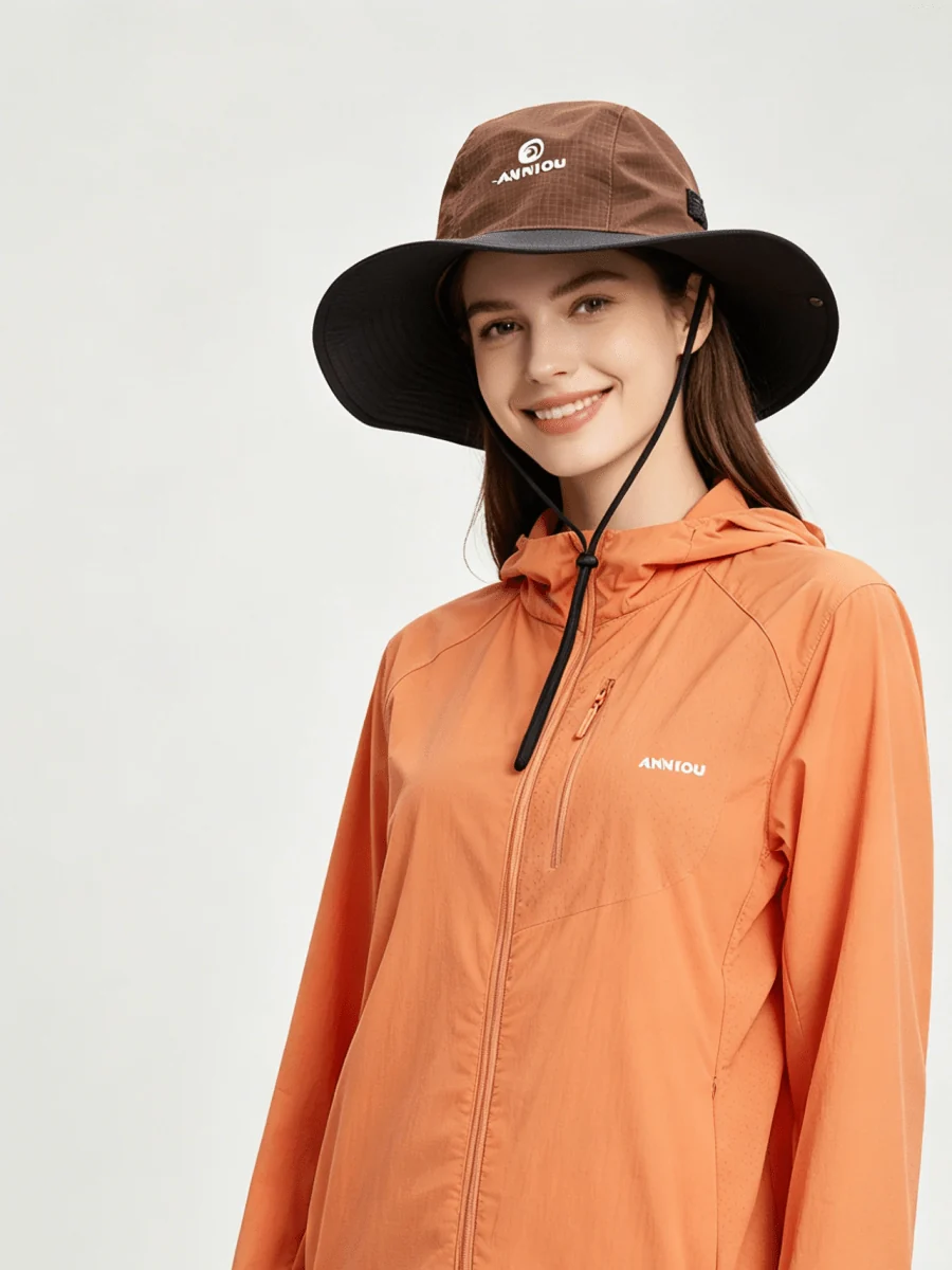Waterproof Wide Brim Sun Hat UPF 50+ - Imagen 2