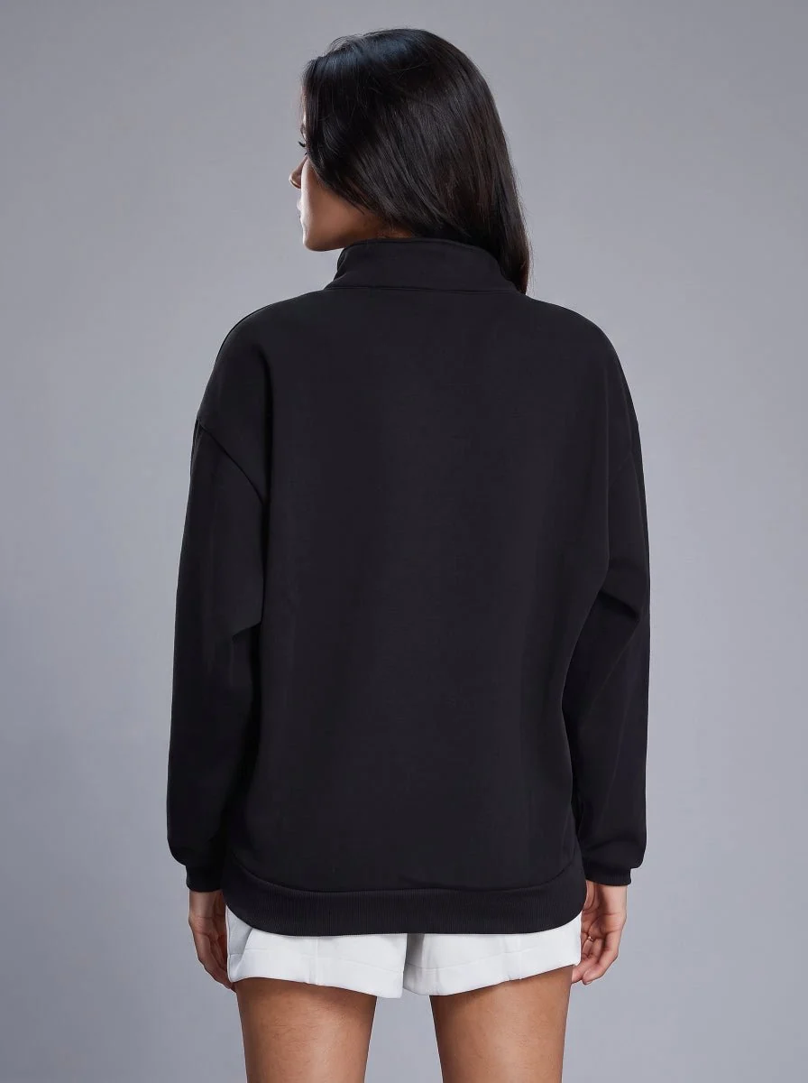 Fleece Lined Quarter Zip Pullover - Imagen 7