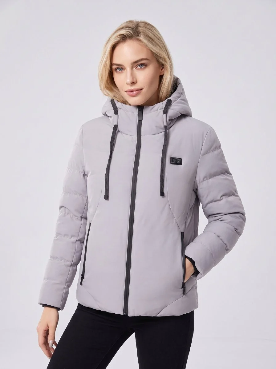 11 Area Heated Hooded Padded Jacket - Imagen 2
