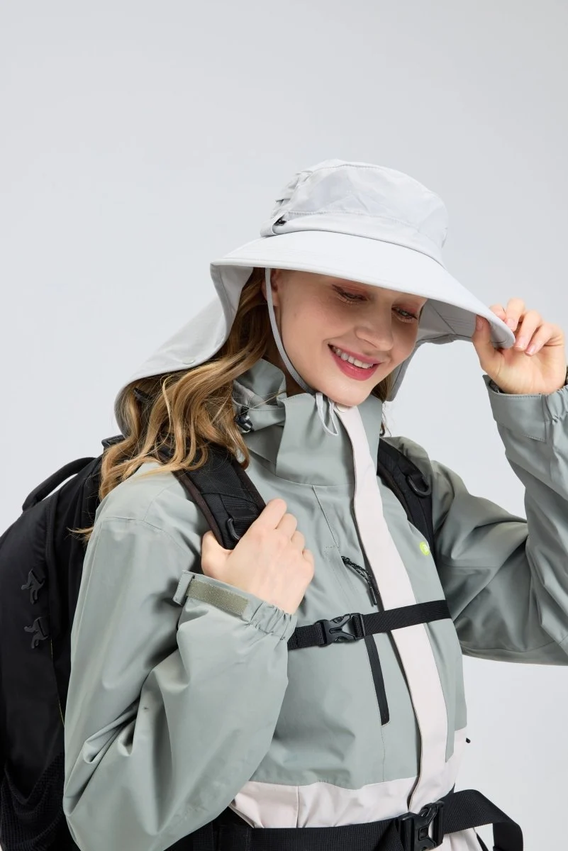 UPF 50+ Fishing Hat with Face Protection - Imagen 4