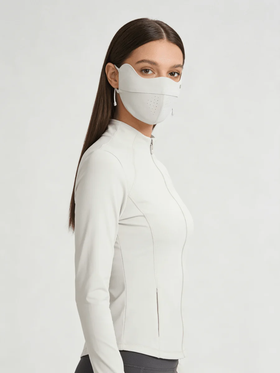 Silk Cooling UV Protection Face Mask - Imagen 4