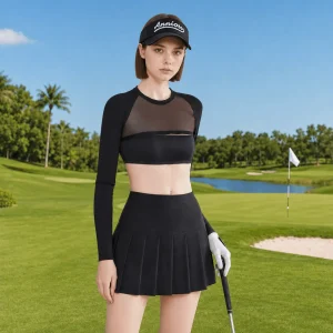 UPF 50+ Ice Silk Golf Mesh Shrug