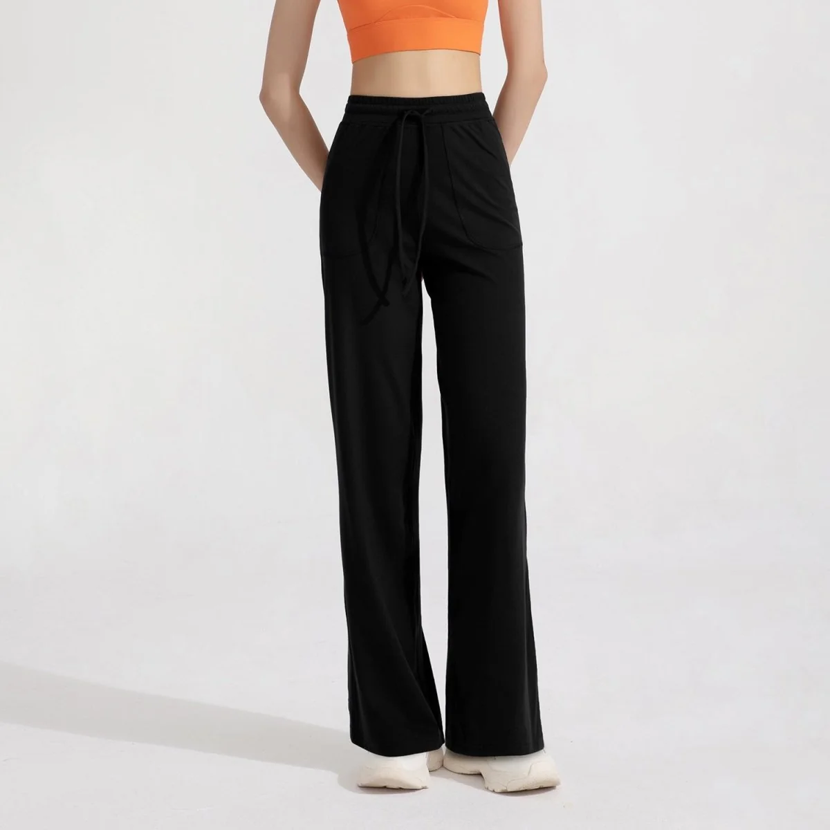 High Waist Loose Wide Leg Trousers - Imagen 5