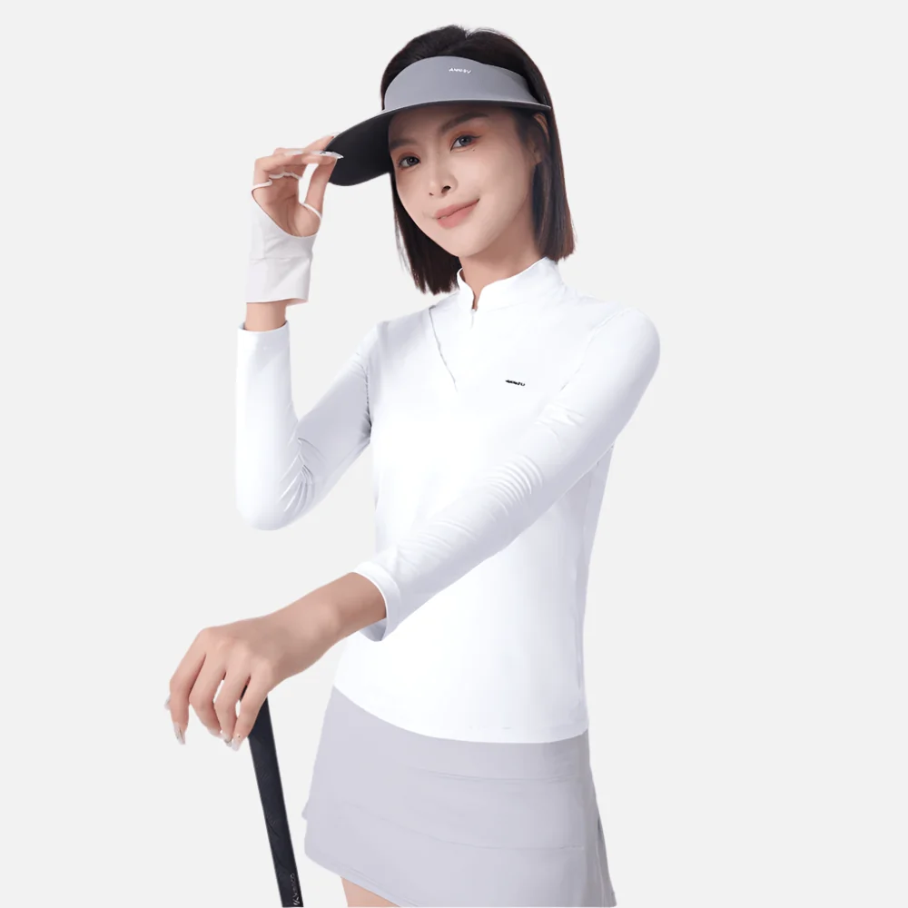 Women's Ice Silk Sun Protection Golf Top - Imagen 2