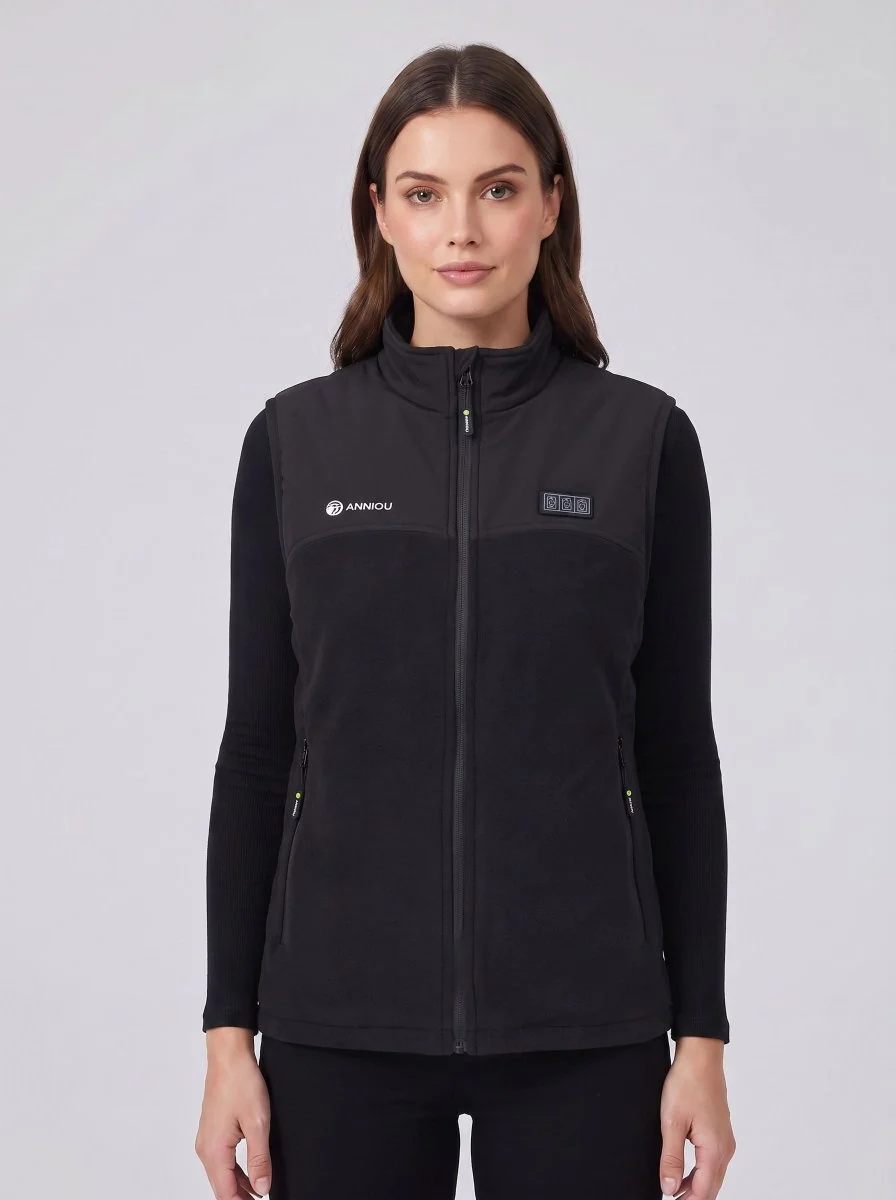 Women's Heated Fleece Vest - Imagen 2
