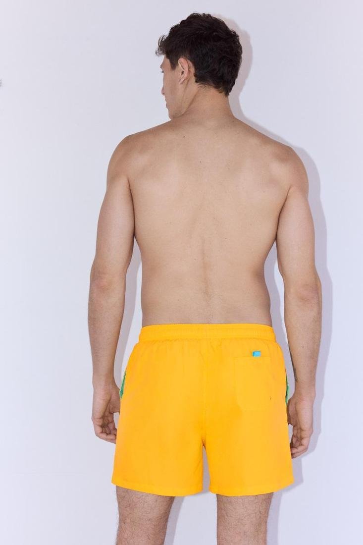 Bañador Estampado Liso Amarillo de Ysabel Mora. 90360 - Imagen 4