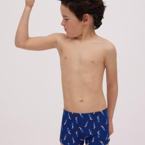 Bañador Bóxer Niño Azul Tucanes de Ysabel Mora. 93060