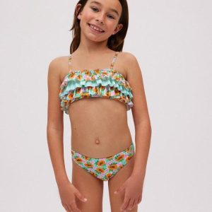 Bikini Niña Top Volantes de Ysabel Mora. 95128