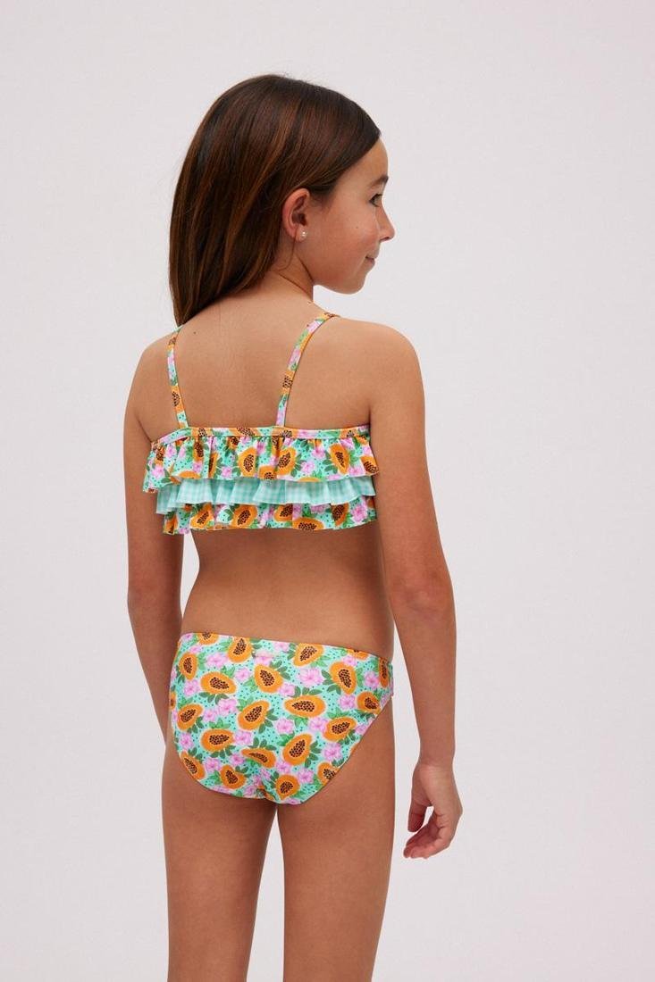Bikini Niña Top Volantes de Ysabel Mora. 95128 - Imagen 3